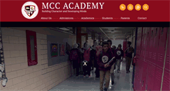 Desktop Screenshot of mccacademy.org